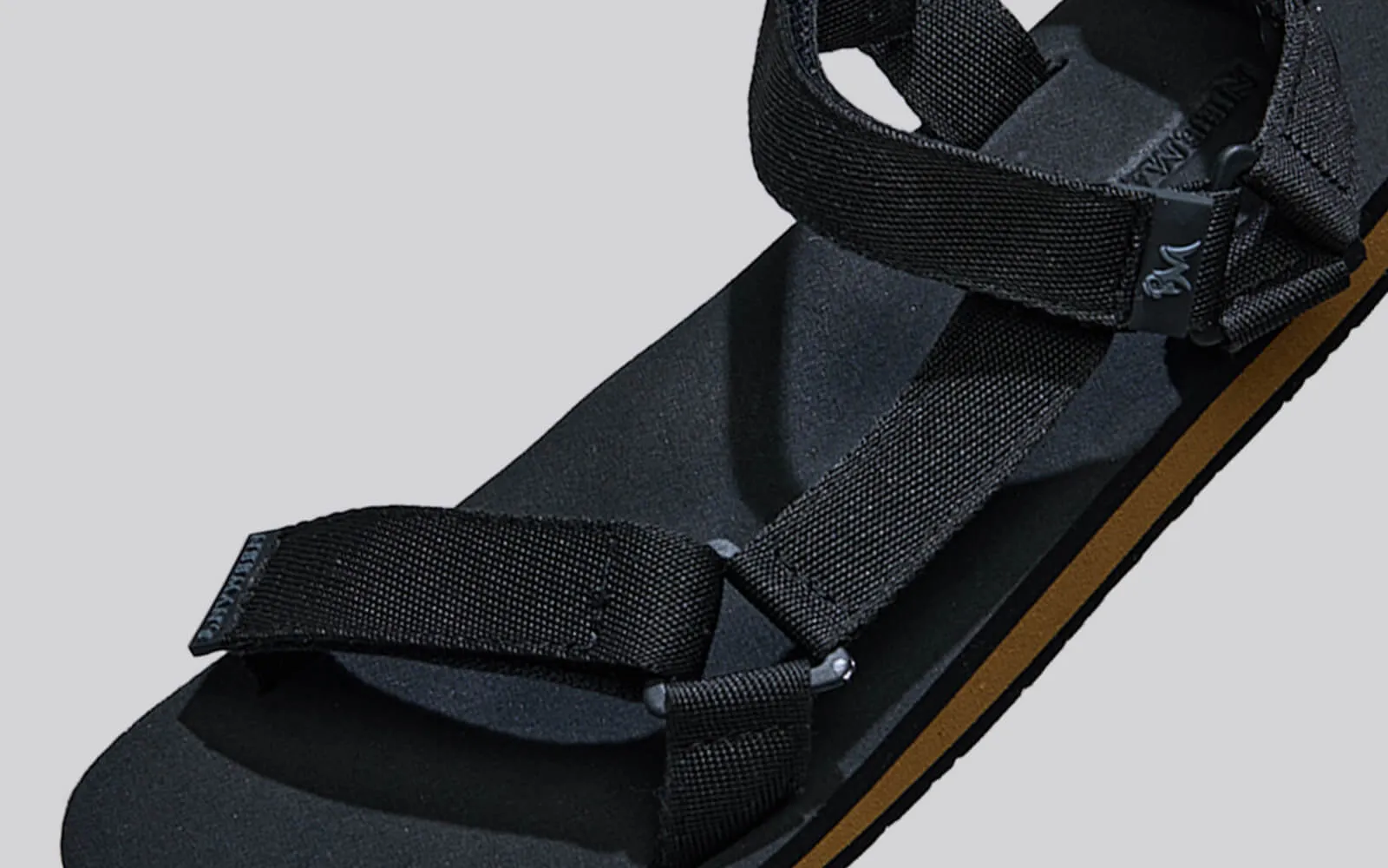 Airy Strap Sandals : Black