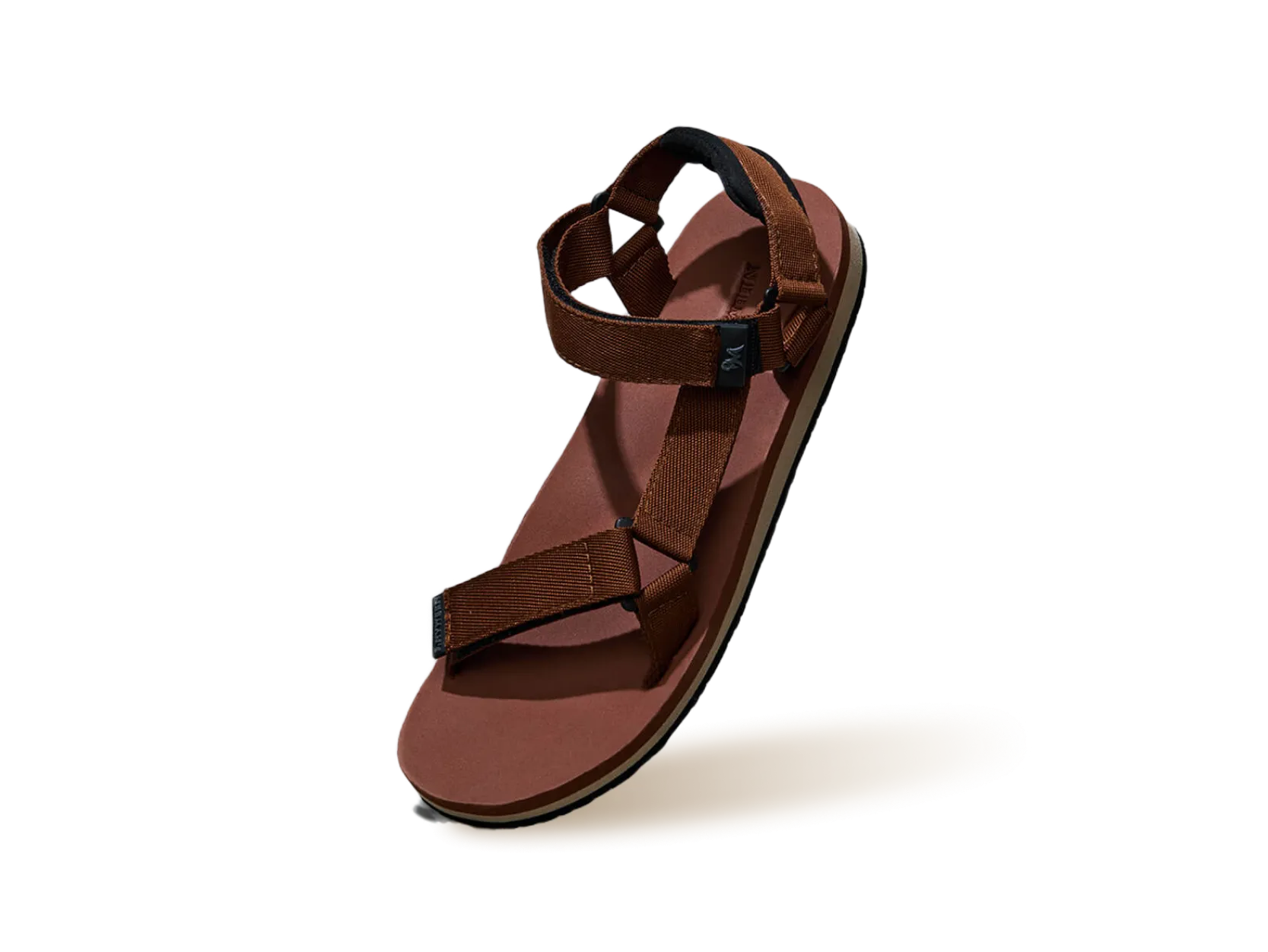 Airy Strap Sandals : Brown-Black