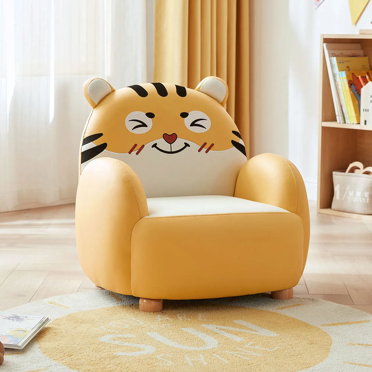 Cheeky Cartoon Animal Friends Sofa