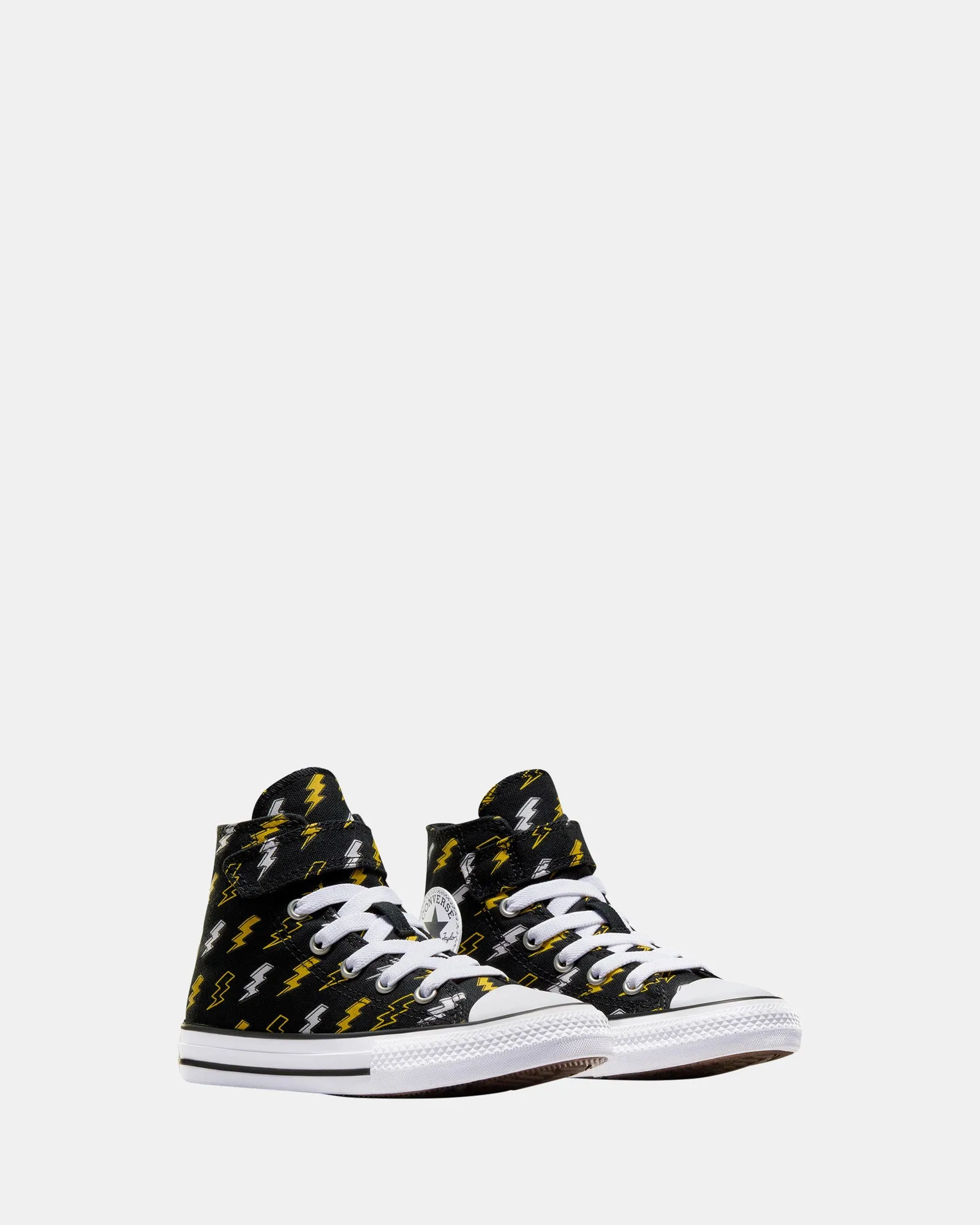 Chuck Taylor All Star 1v Hi Electric Bolt Youth Black/Golden Wren