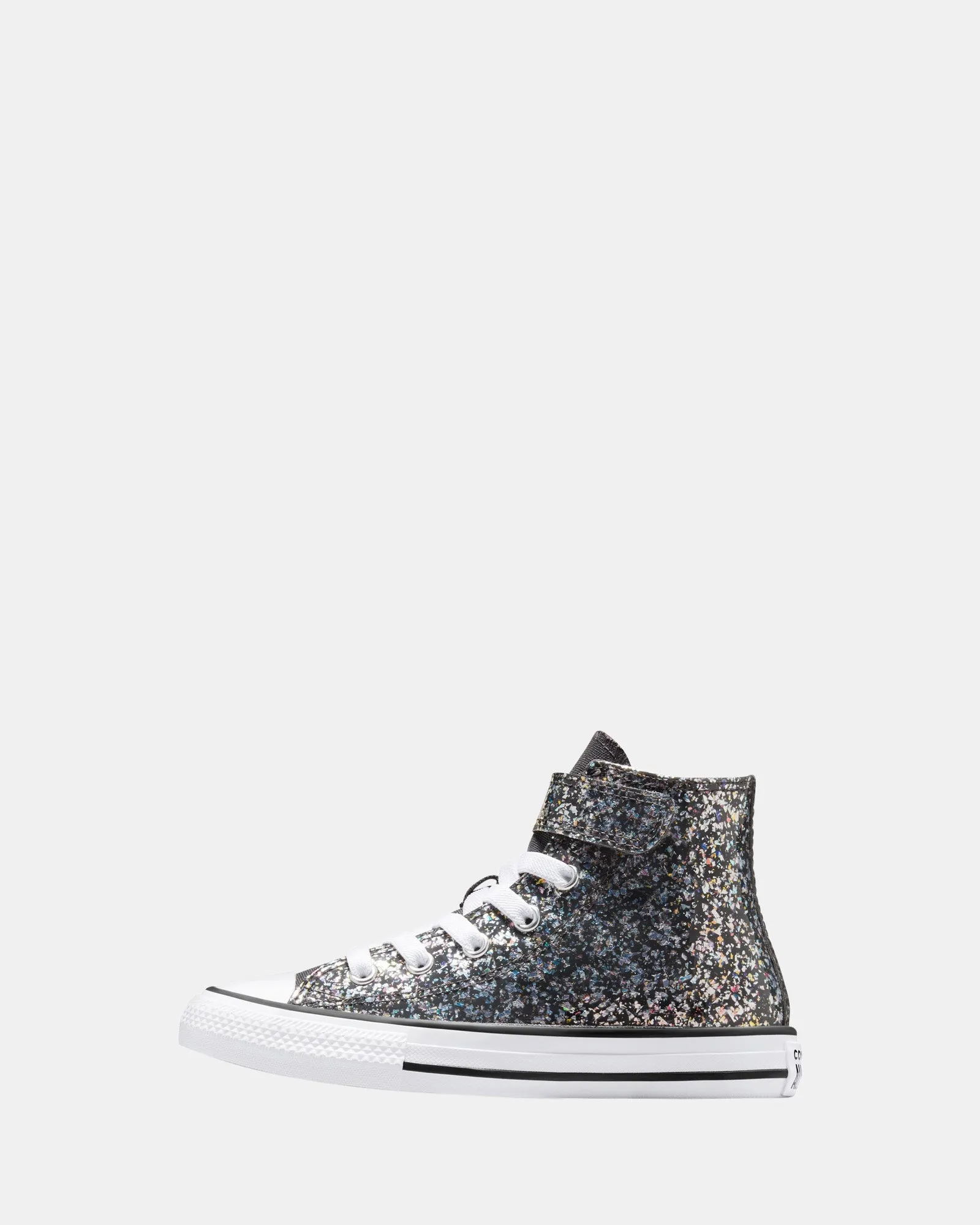 Chuck Taylor All Star 1v Hi Shimmer Youth Dark Matter/White