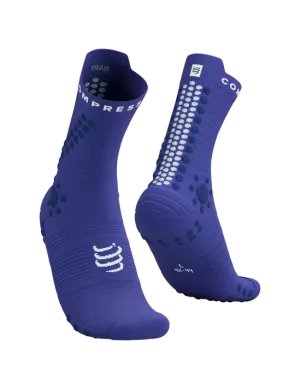 Compressport Unisex's Pro Racing Socks v4.0 Trail - Dazz Blue/Blues