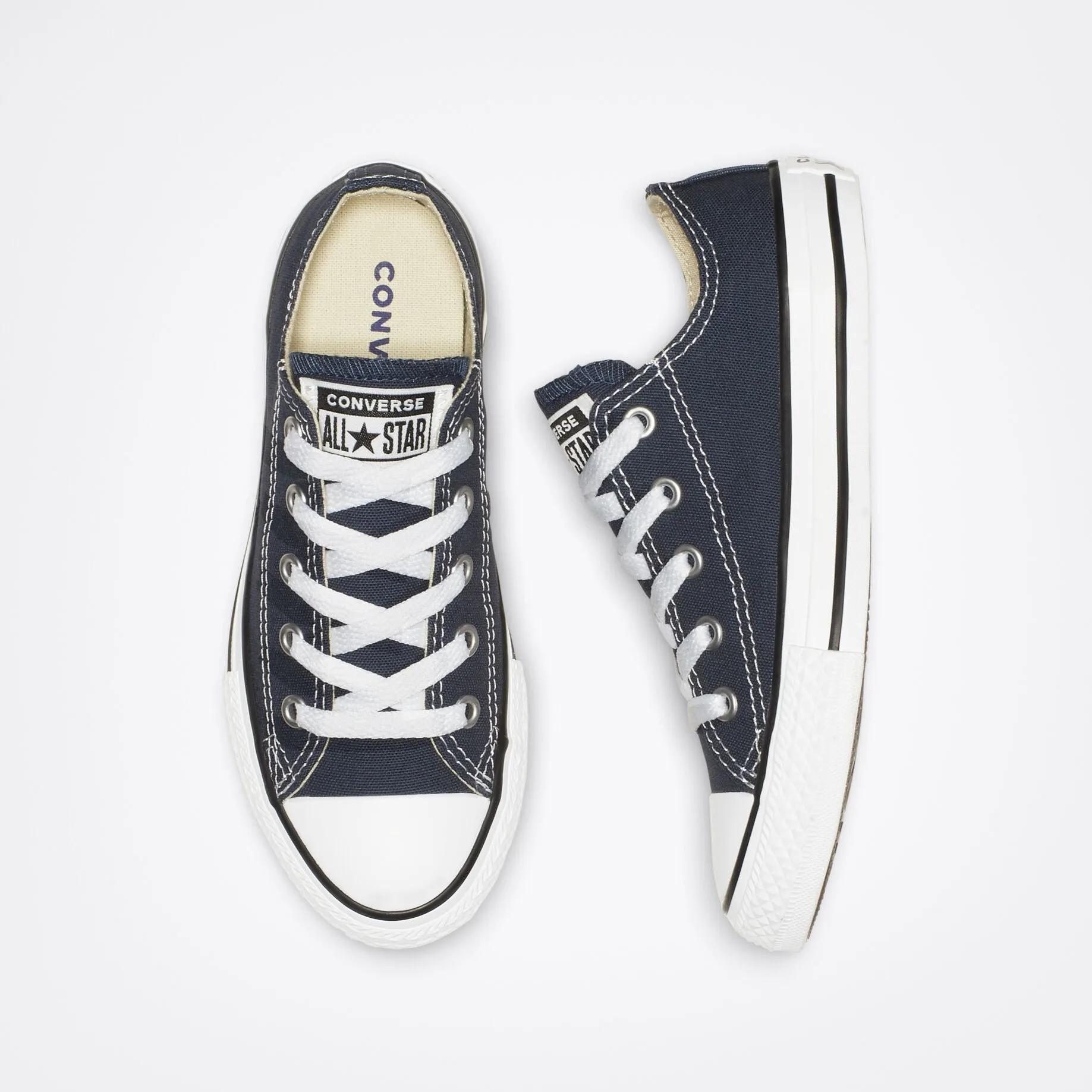 Converse Chuck Taylor All Star Classic Little Kids Low Top Navy