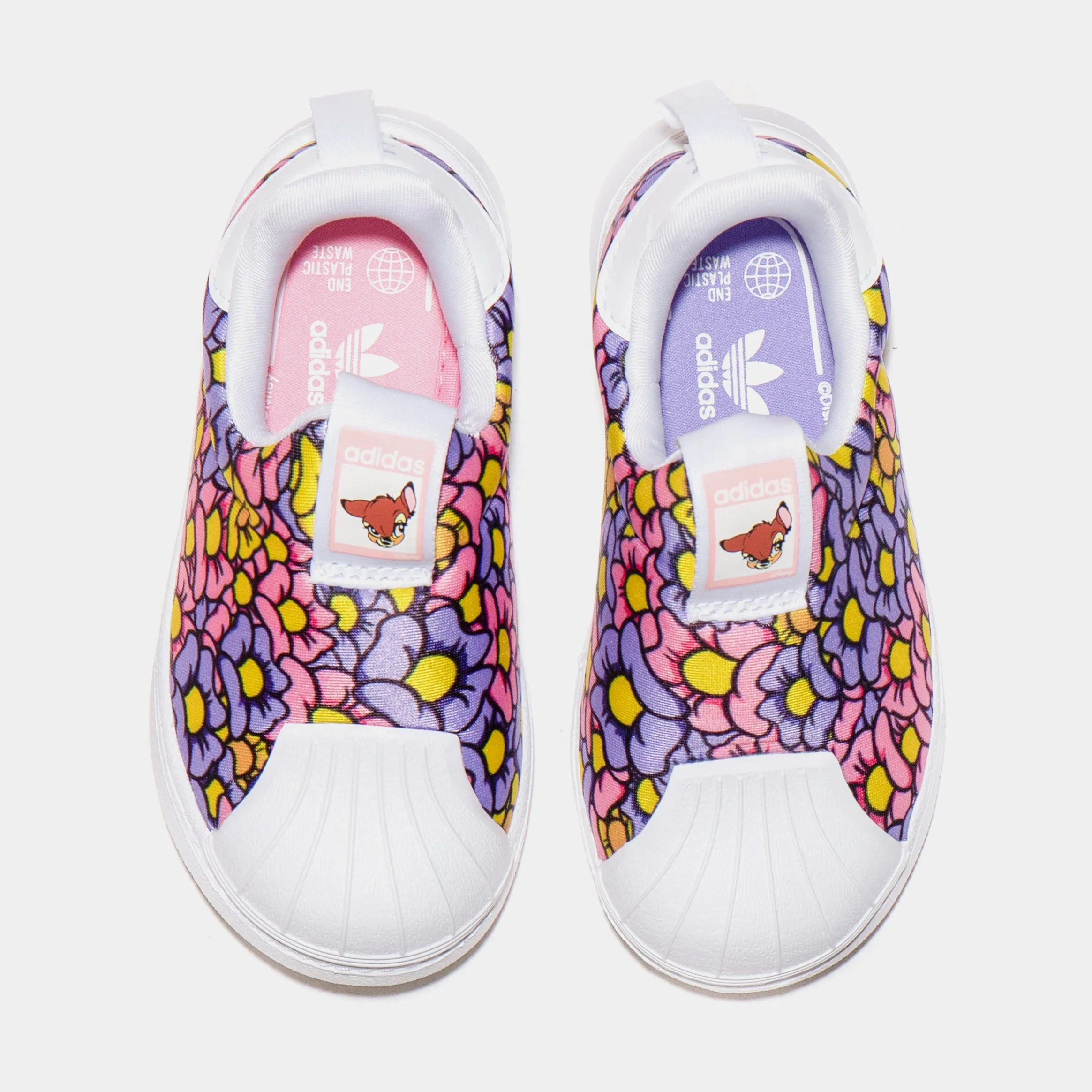 Disney Superstar 360 Infant Toddler Lifestyle Shoes (Pink/Purple/Multi)