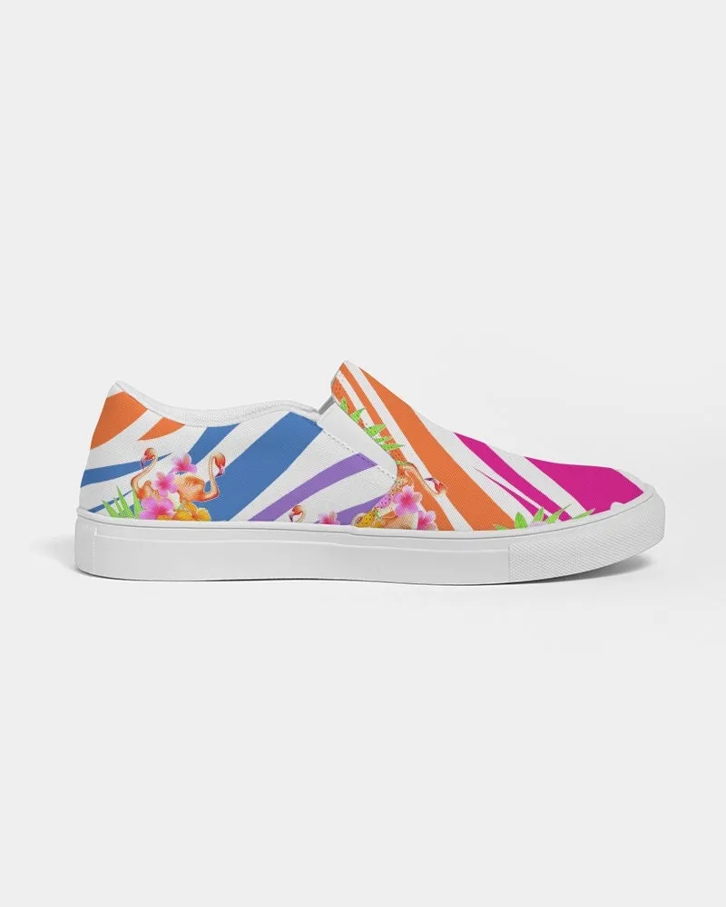 FLAMINGO FIESTA CANVAS SHOES