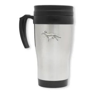 Fox Running Thermal Travel Mug