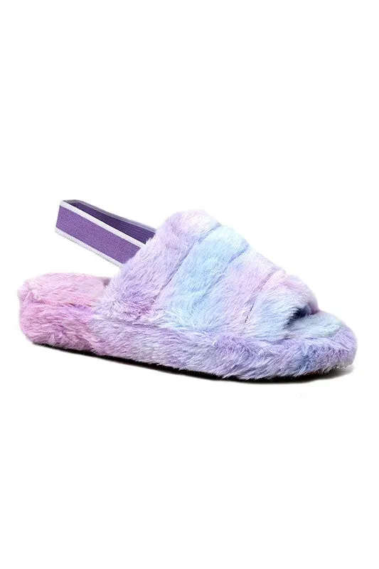 Girls Furry Slippers