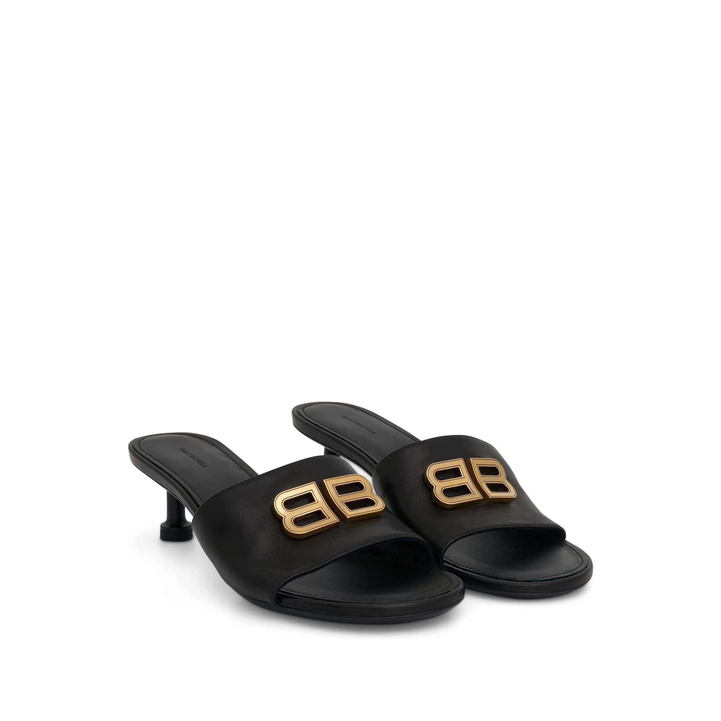 Groupie Sandal in Black/Gold