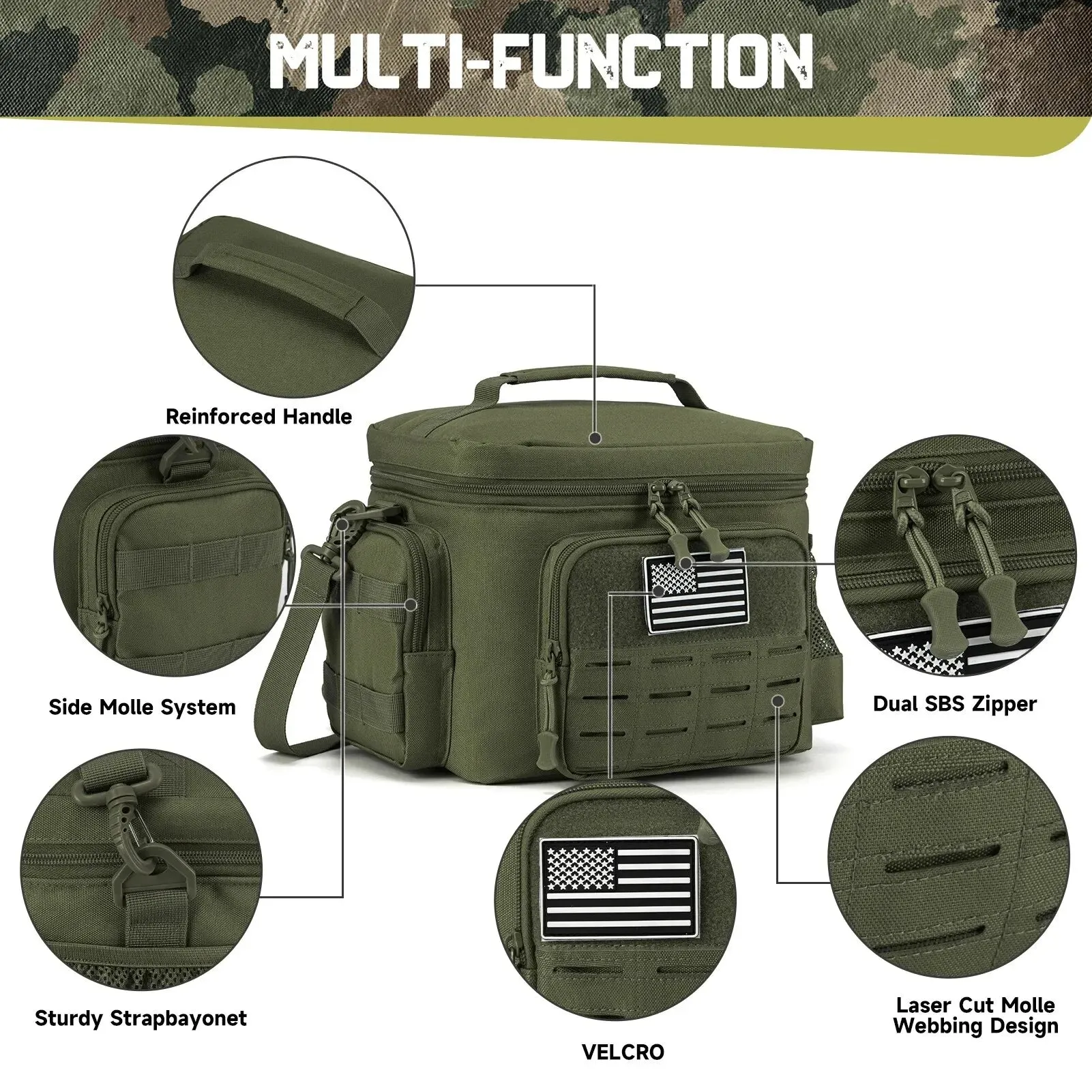 Insulated Picnic Lunch Box