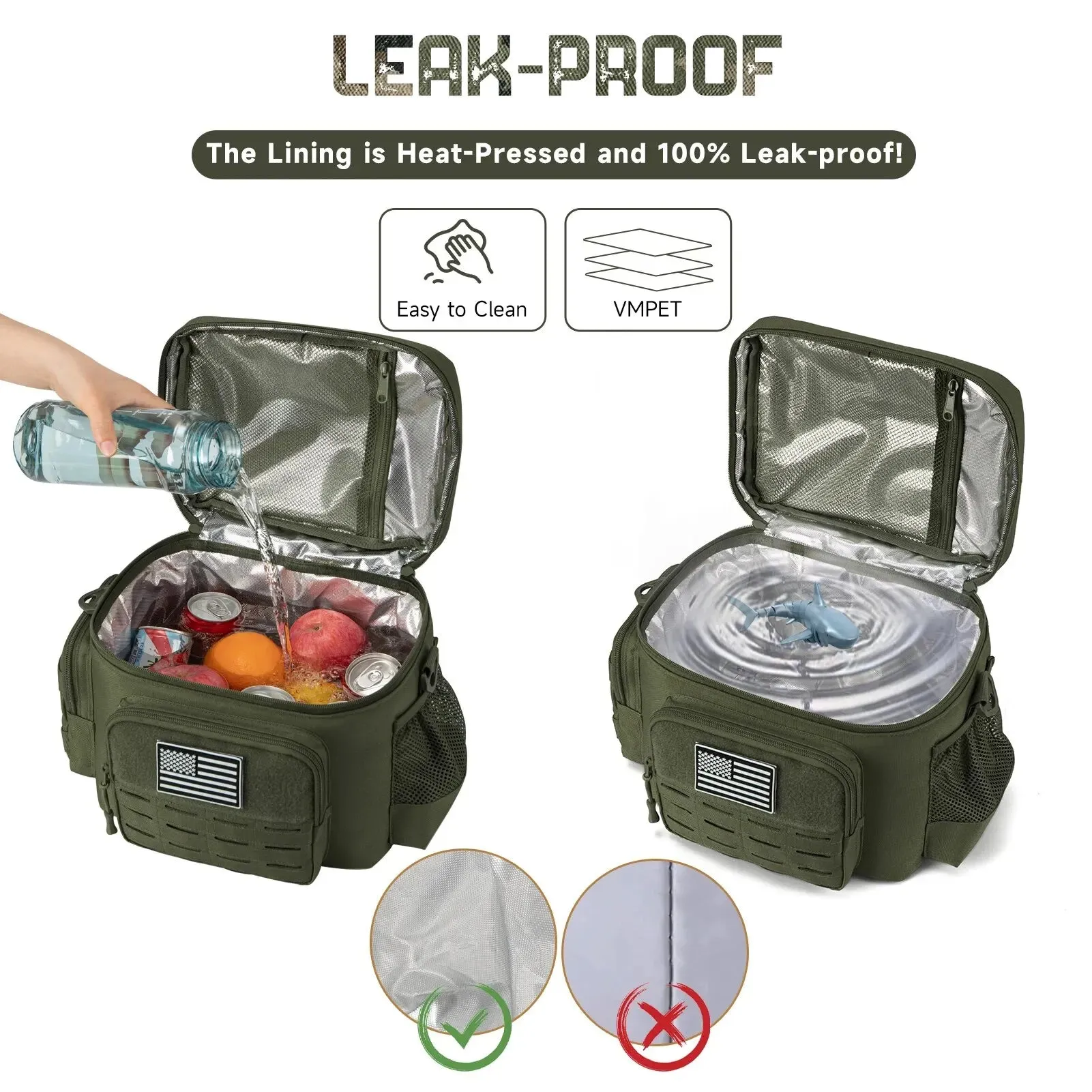 Insulated Picnic Lunch Box