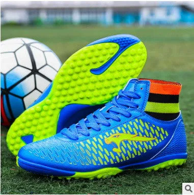 Kids High Ankle Soccer/Football Cleats