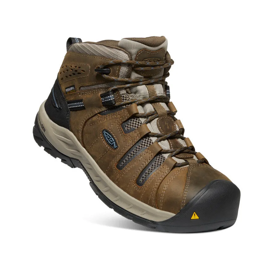 Men's Flint II Waterproof Boot (Steel Toe)  |  Cascade Brown/Orion Blue