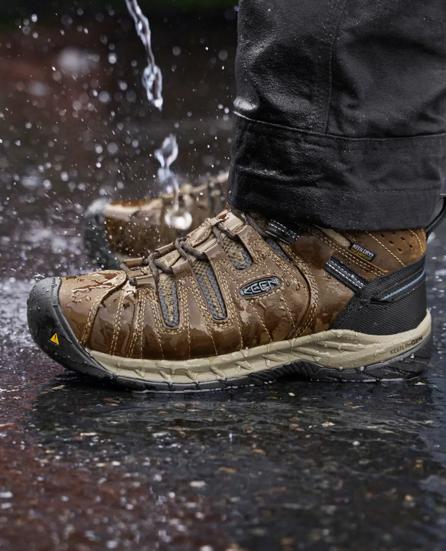 Men's Flint II Waterproof Boot (Steel Toe)  |  Cascade Brown/Orion Blue