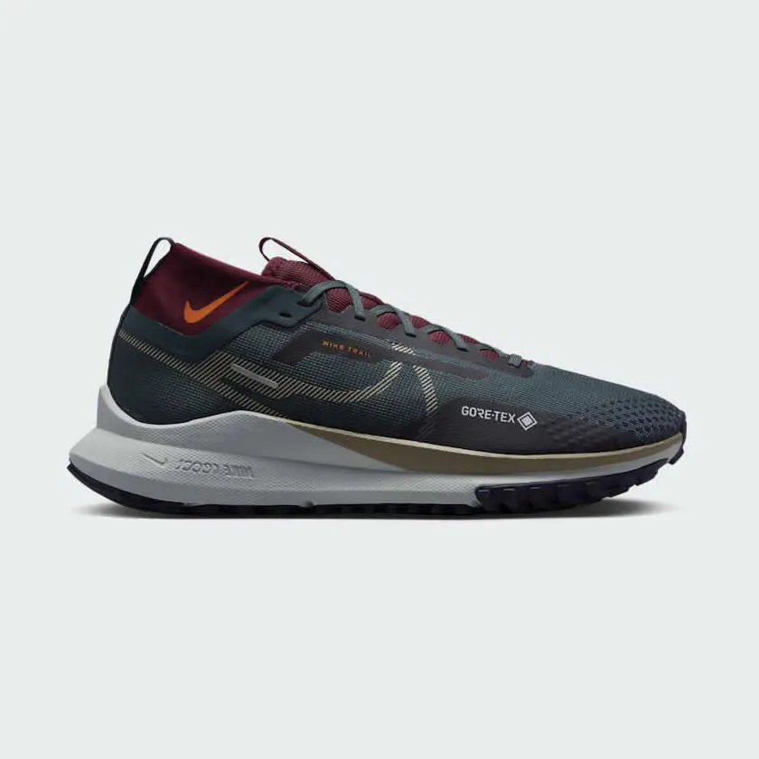 Men’s Nike React Pegasus Trail 4 Gore-Tex Running Shoes - Water-Resistant, Breathable Design, Comfortable Fit