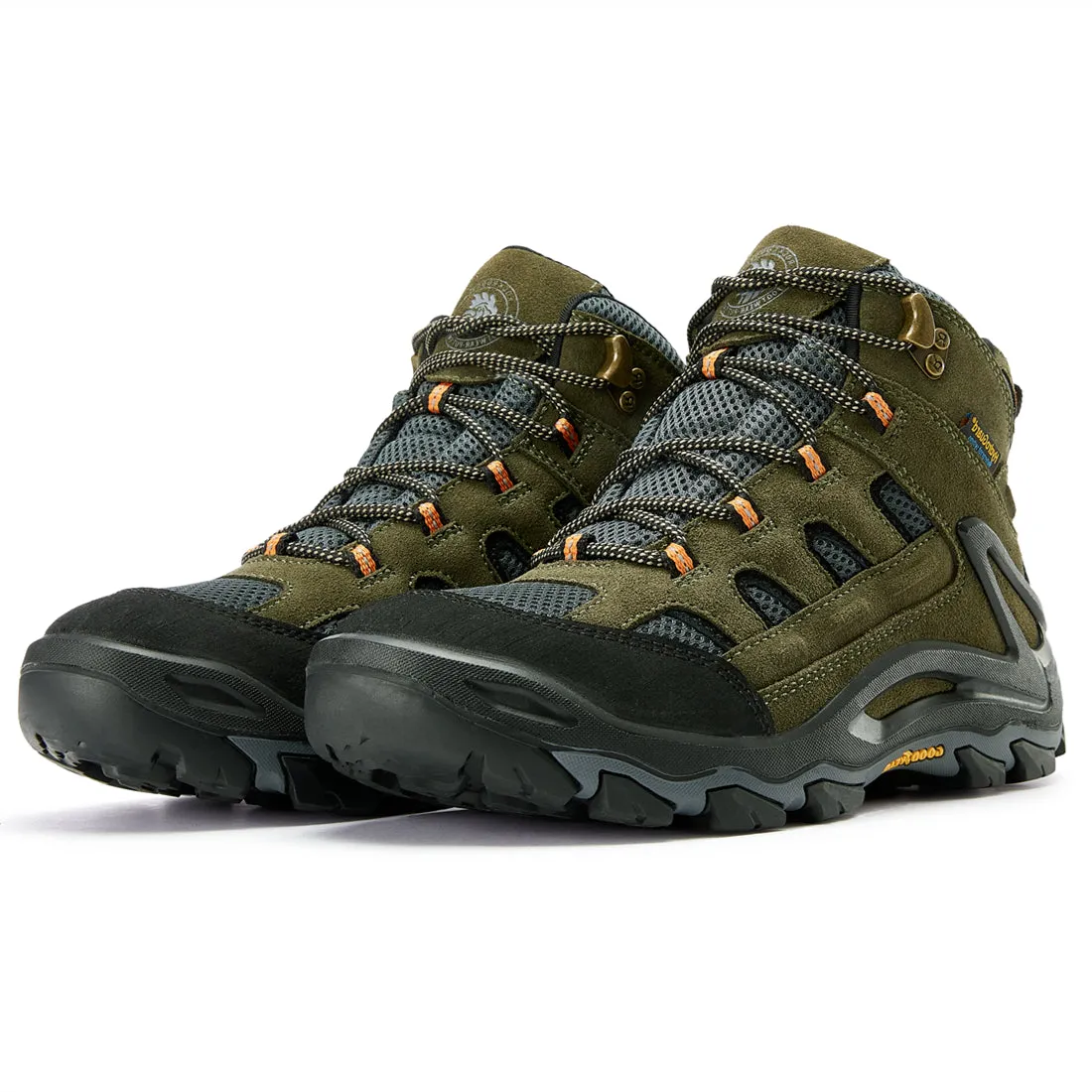 ROCKROOSTER Newland Green 6 inch Waterproof Hiking Shoes KS5536