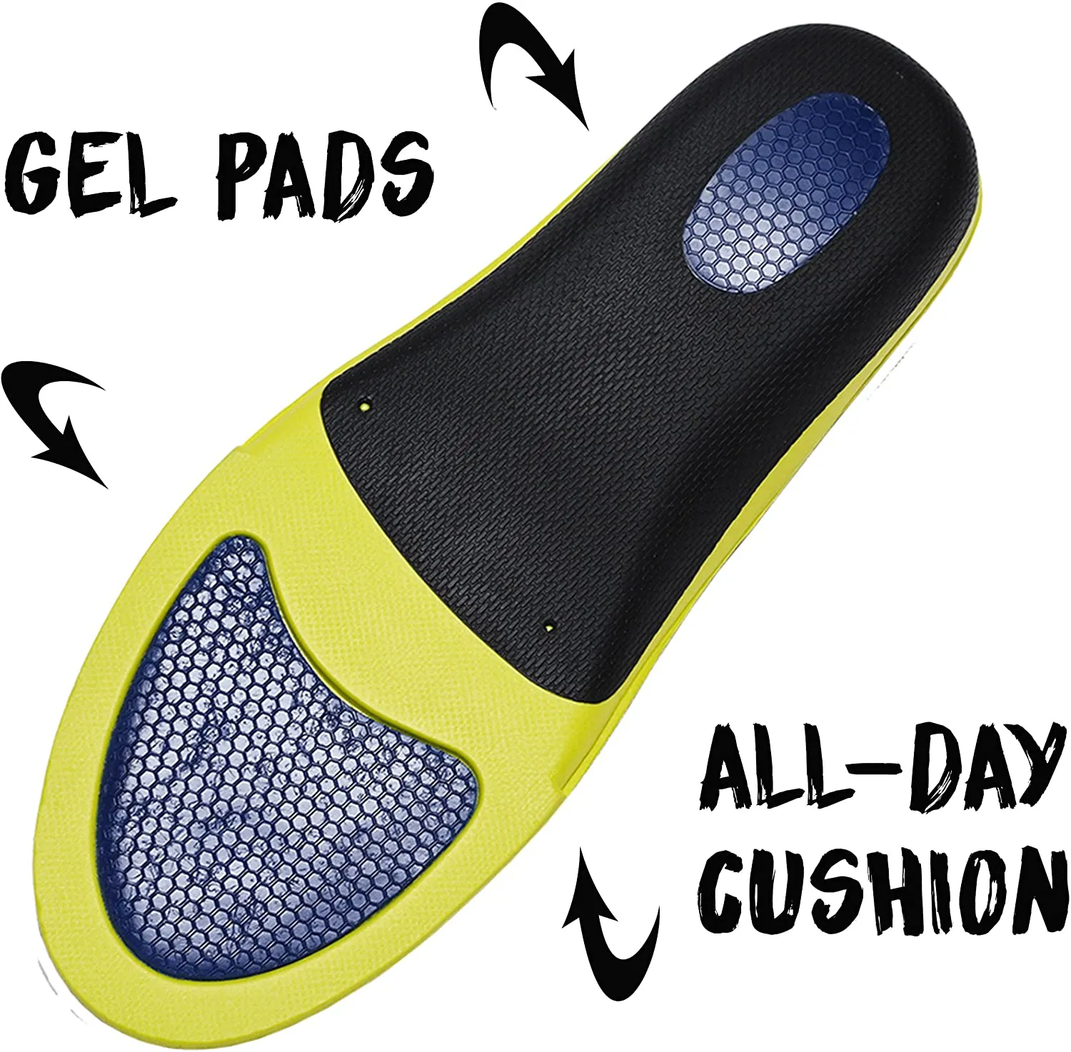 Sole Lab | Insole for Work Boots | Extra Cushion Insole with Flexible Support and Adaptive